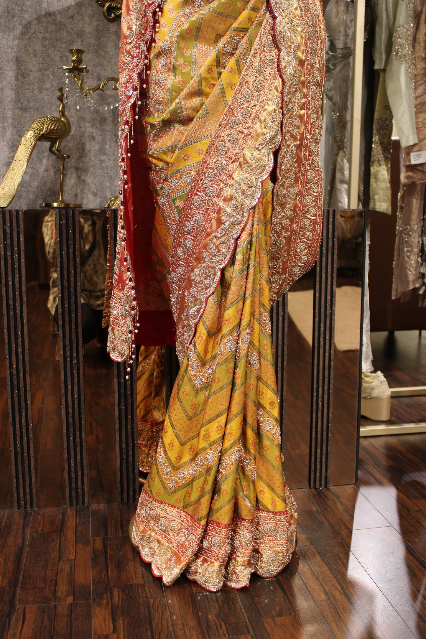 KANJIVARAM SAREE IN TRADITIONAL FESTIVE HUES