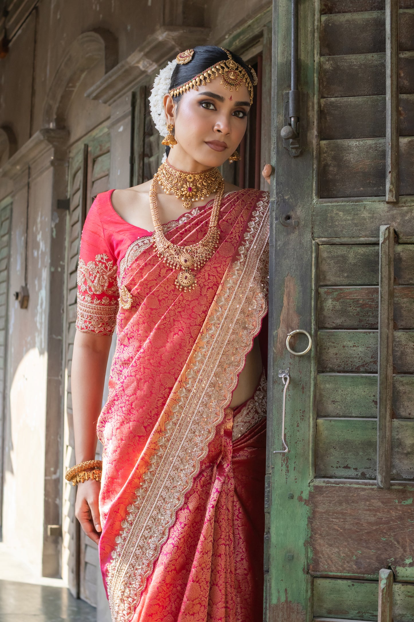 HANDCRAFTED PURE KANJIVARAM SAREE