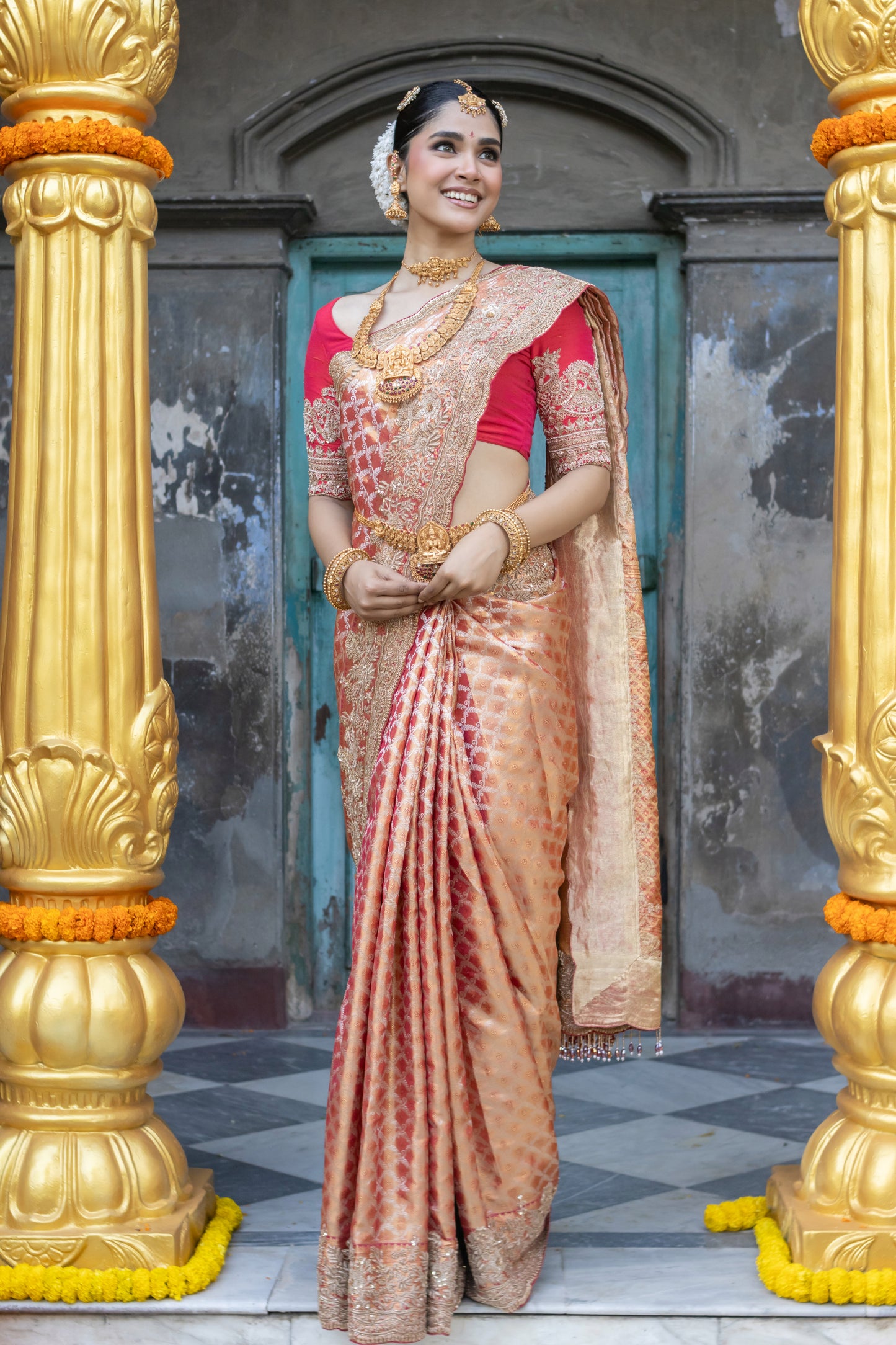 HANDCRAFTED PURE KANJIVARAM SAREE
