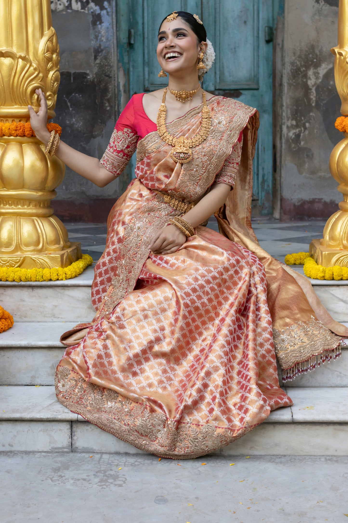 HANDCRAFTED PURE KANJIVARAM SAREE