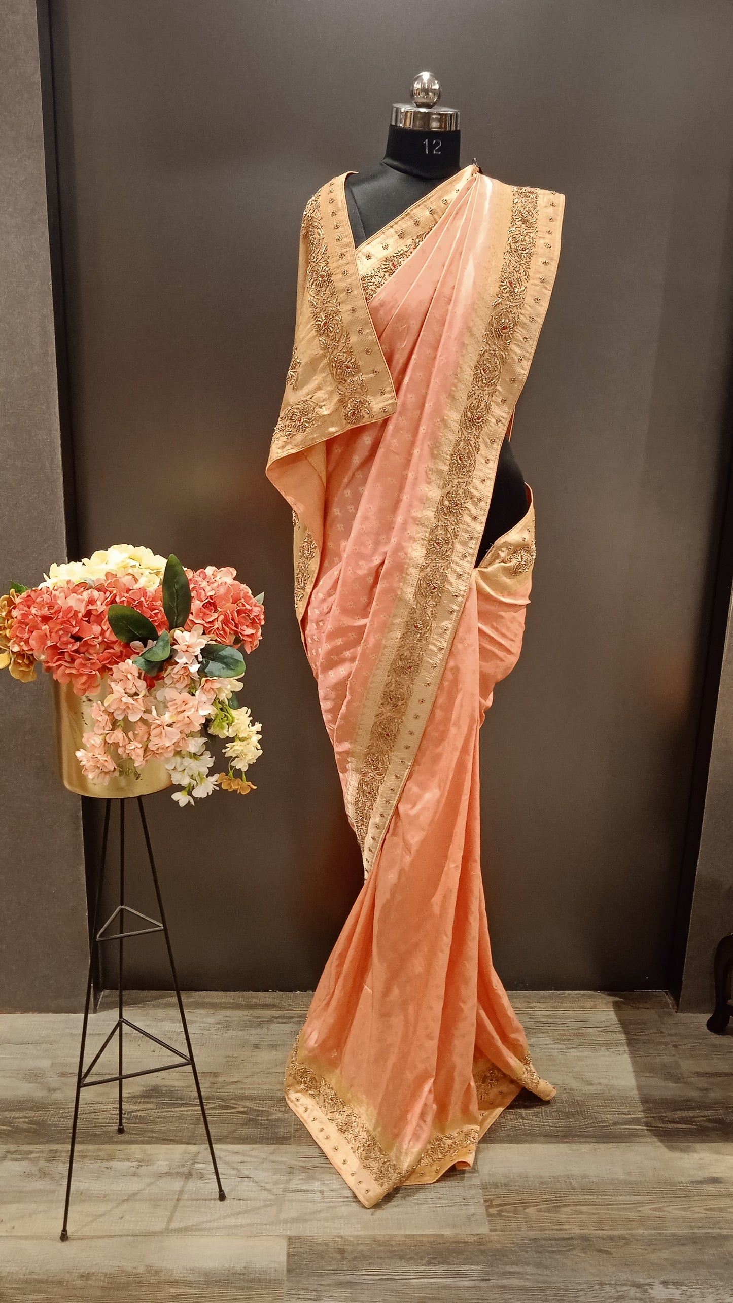 Pink Banarsi saree(SS 595)