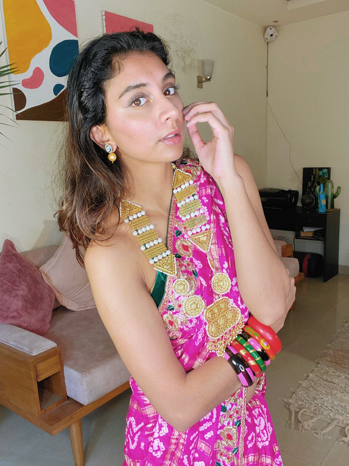 The Dolly Singh Rani Gharchola Saree GH 97