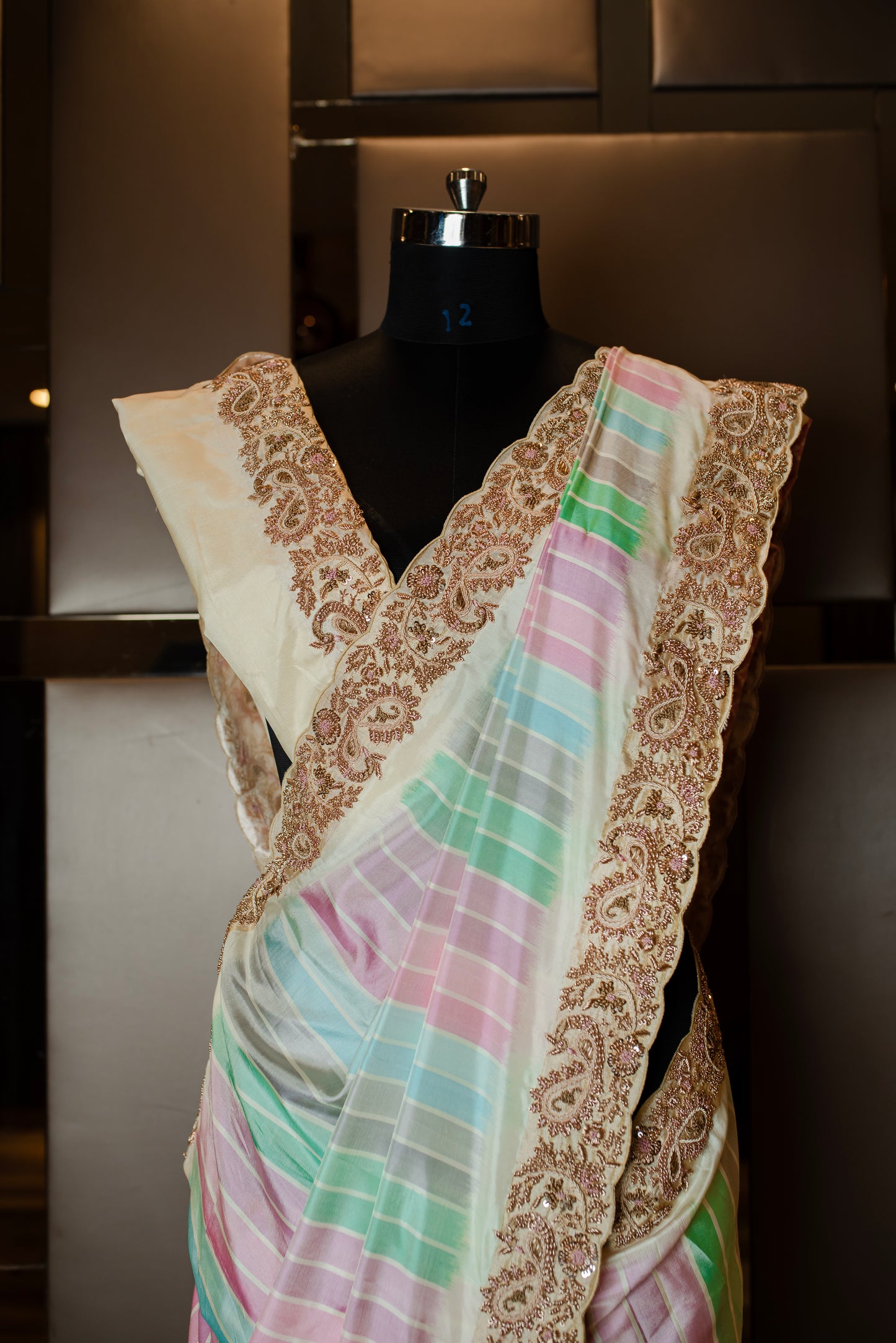 LUXORIOUS HANDCRAFTED IKKAT SAREE SS-1054