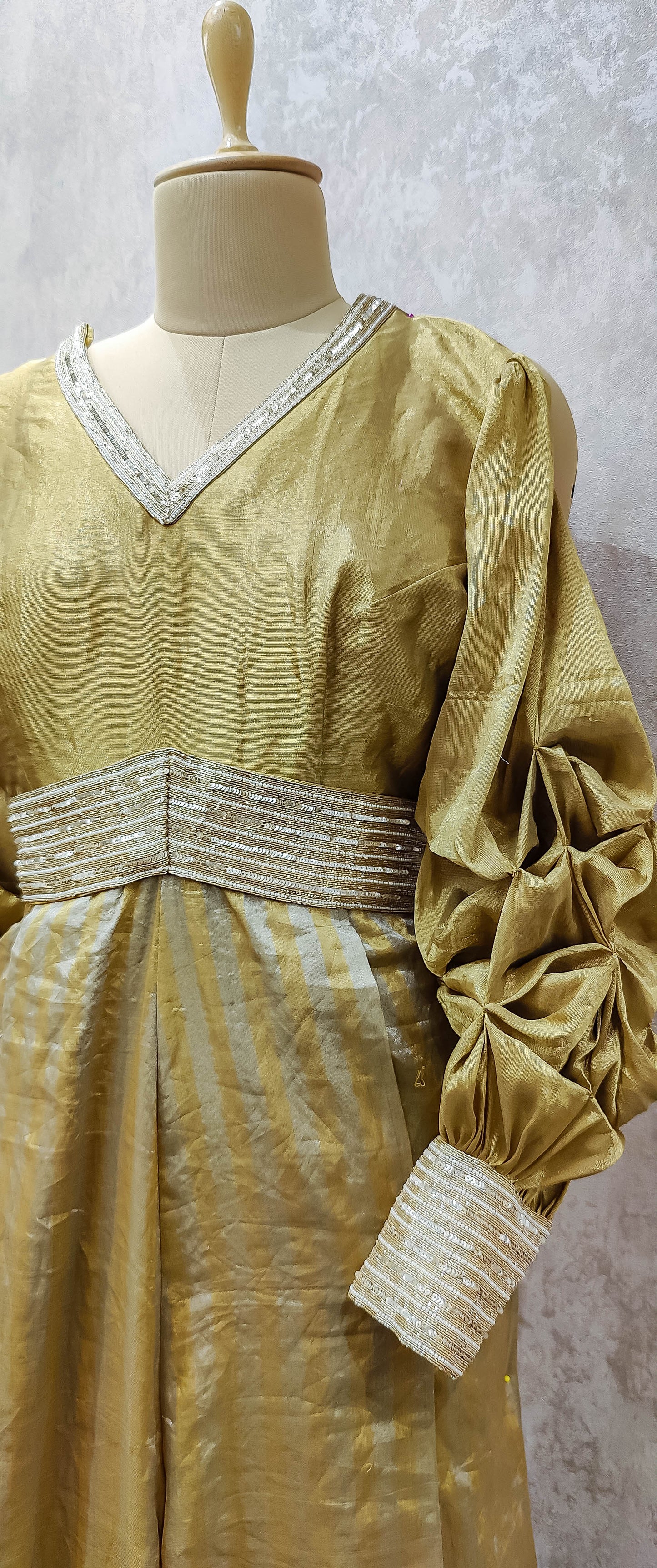 Golden Glam Jumpsuit