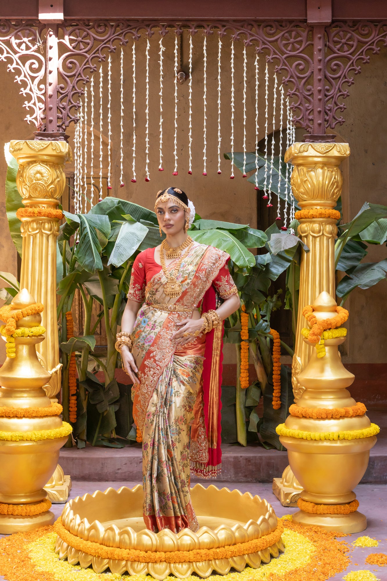 HANDCRAFTED LUXURIOUS KANJIVARAM SAREE SS-1037