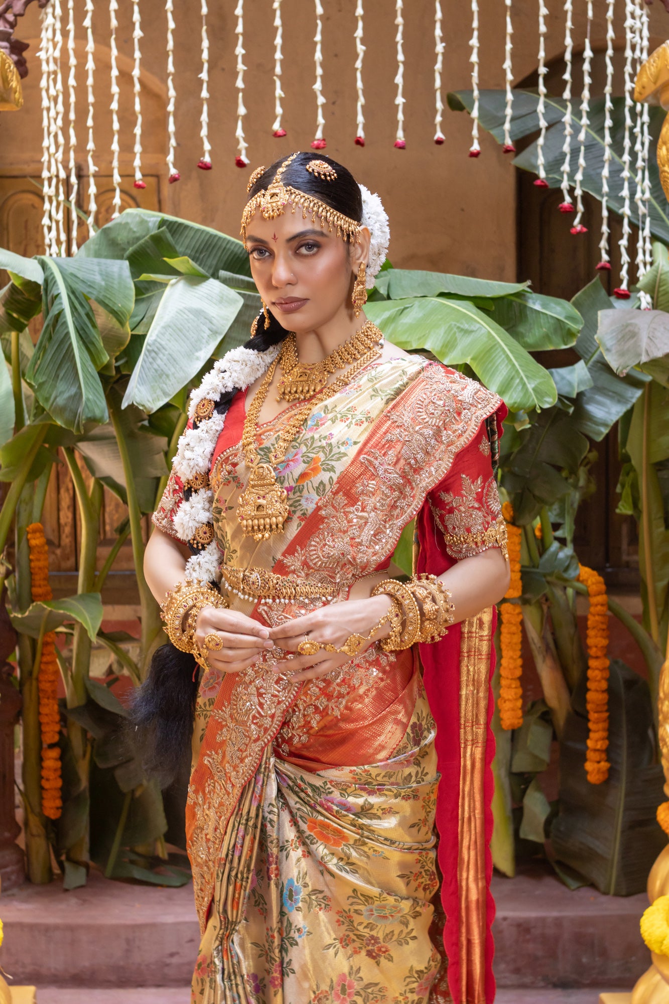 HANDCRAFTED LUXURIOUS KANJIVARAM SAREE SS-1037