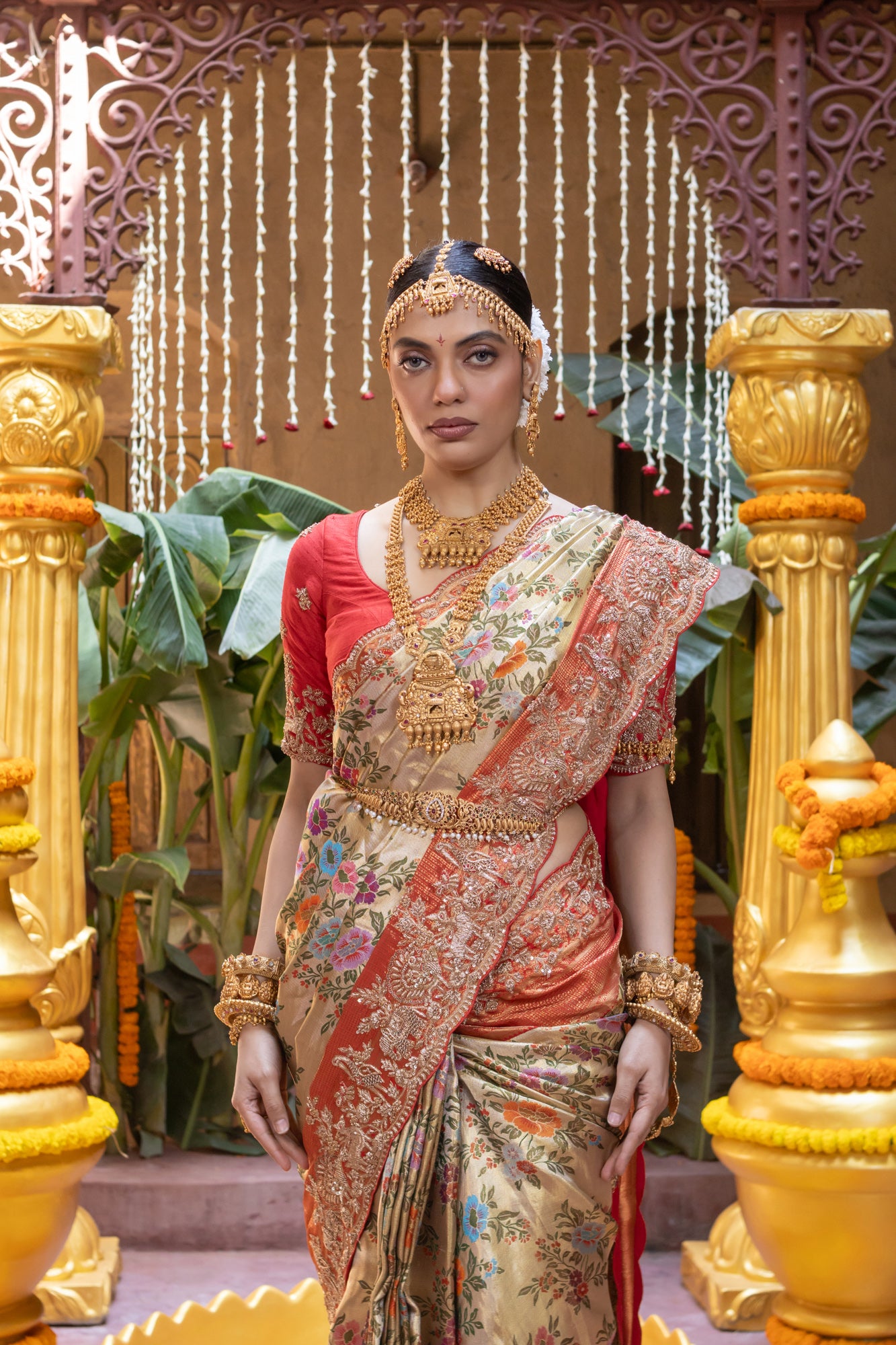 HANDCRAFTED LUXURIOUS KANJIVARAM SAREE SS-1037