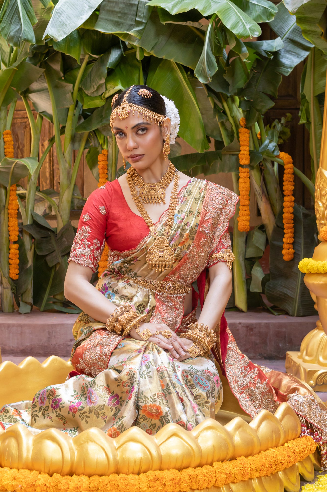 HANDCRAFTED LUXURIOUS KANJIVARAM SAREE SS-1037