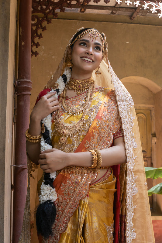 HANDCRAFTED PURE KANJIVARAM SAREE SS-1408